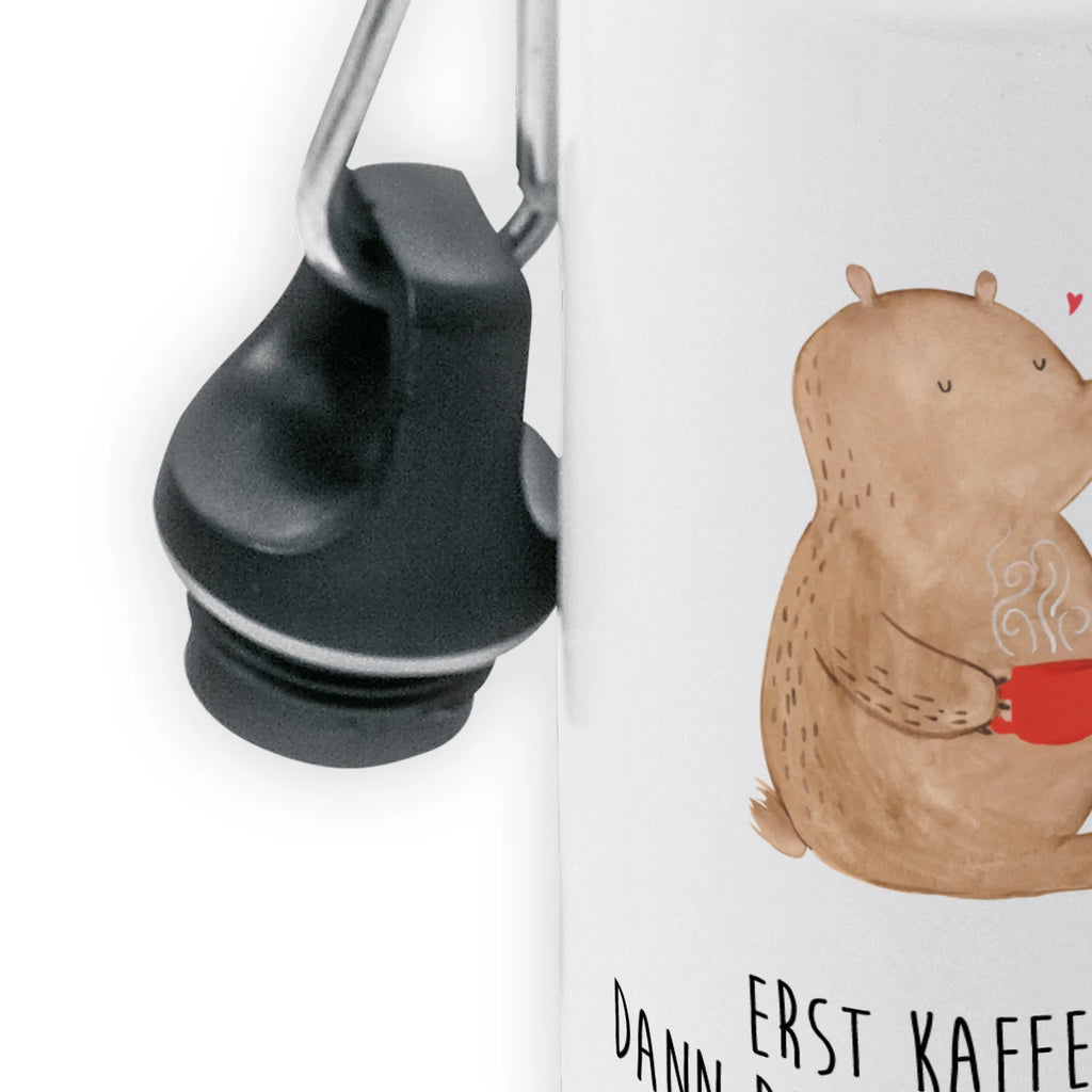 Kids drinks bottle bear Coffee Primary school, Children's bottle, Kindergarten bottle, Children, Bottle, Drinking bottle, Kids, bear, teddy, teddy bear, cuddly toy, bears, good morning, coffee, conquer the world, motivation, save the world, morning routine
