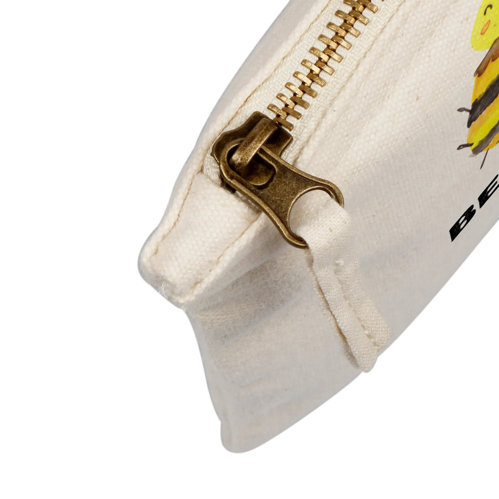 Schminktasche Biene Happy Schminkbeutel, Kulturtasche, Kulturbeutel, Mäppchen, beauty tasche, toiletry bag, Federmappe, Waschbeutel, beauty case, Waschtasche, Stiftemäppchen, Kosmetiktasche, aufbewahrungsbeutel, pencil case, Schminktasche, Kosmetikbeutel, Schminktäschchen, Etui, pinsel tasche, Schlampermäppchen, aufbewahrungstasche, kosmetiktäschchen, utensilientasche, Biene, Hummel, Wespe