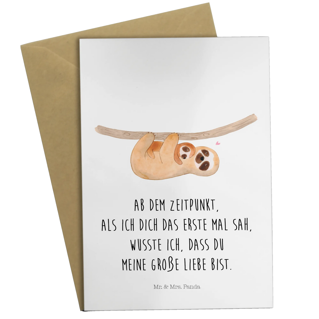 Kartka okolicznościowa leniwiec Dziecko Hochzeitskarte, Grußkarte, Glückwunschkarte, Ansichtskarten, Geburtstagskarte, Einladungskarte, Karte, Klappkarte, Faultier, Faultier Geschenk, Faultier Deko, Liebe, Kinder, Mama, Niedlichkeit, Geburt, Baby, Faulheit, Mutter, Spaß, Kind