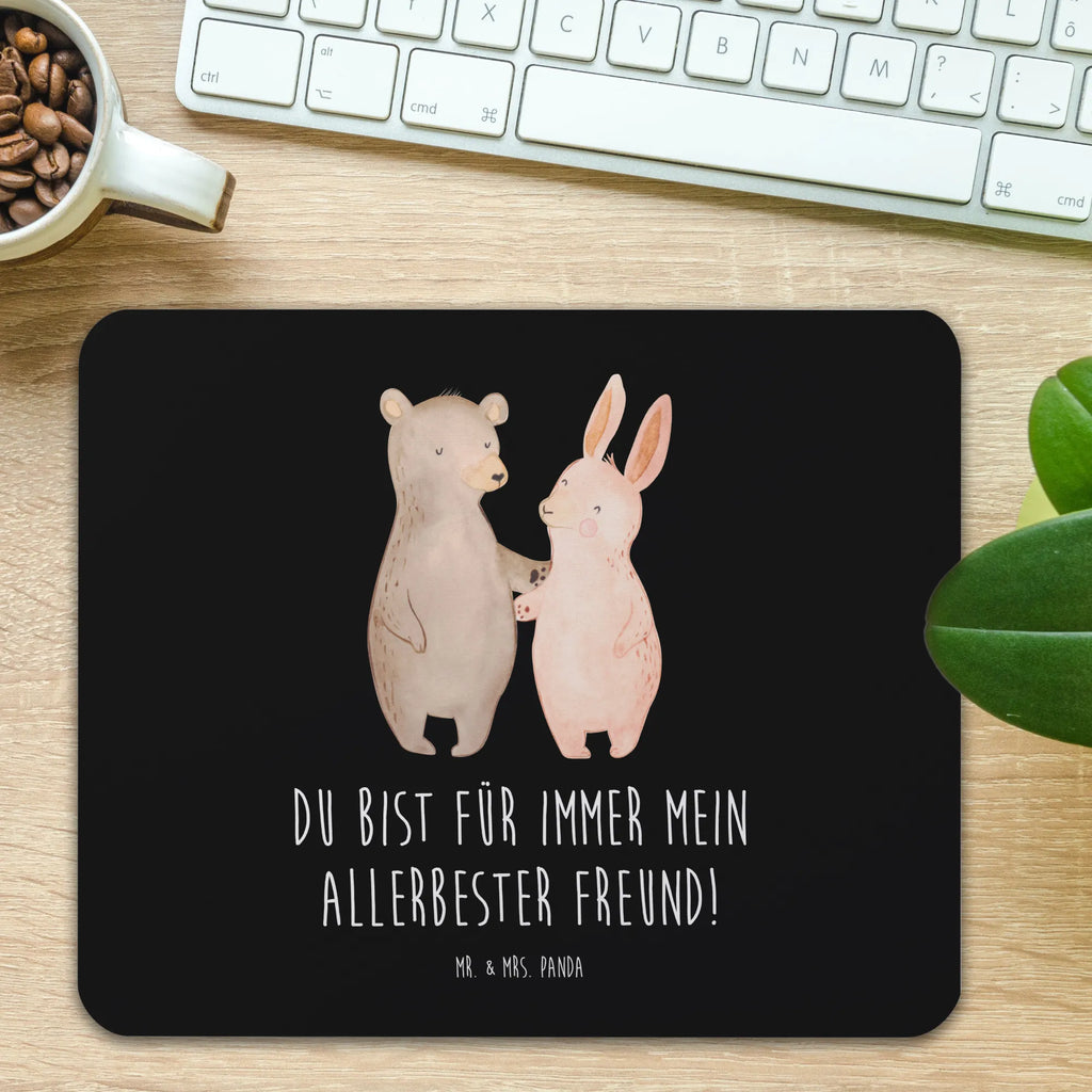Mouse mat bear and rabbit Embrace Arbeitszimmer, Mousepad, Einzigartiges Mauspad, Mauspad Büro, Mauspad, Computer zubehör, Mausunterlage, Designer Mauspad, Büroausstattung, PC Zubehör, Liebe, Partner, Freund, Freundin, Ehemann, Ehefrau, Heiraten, Verlobung, Heiratsantrag, Liebesgeschenk, Jahrestag, Hocheitstag, Hase, Freunde, Bärchen, Bär, best friends, bester Freund