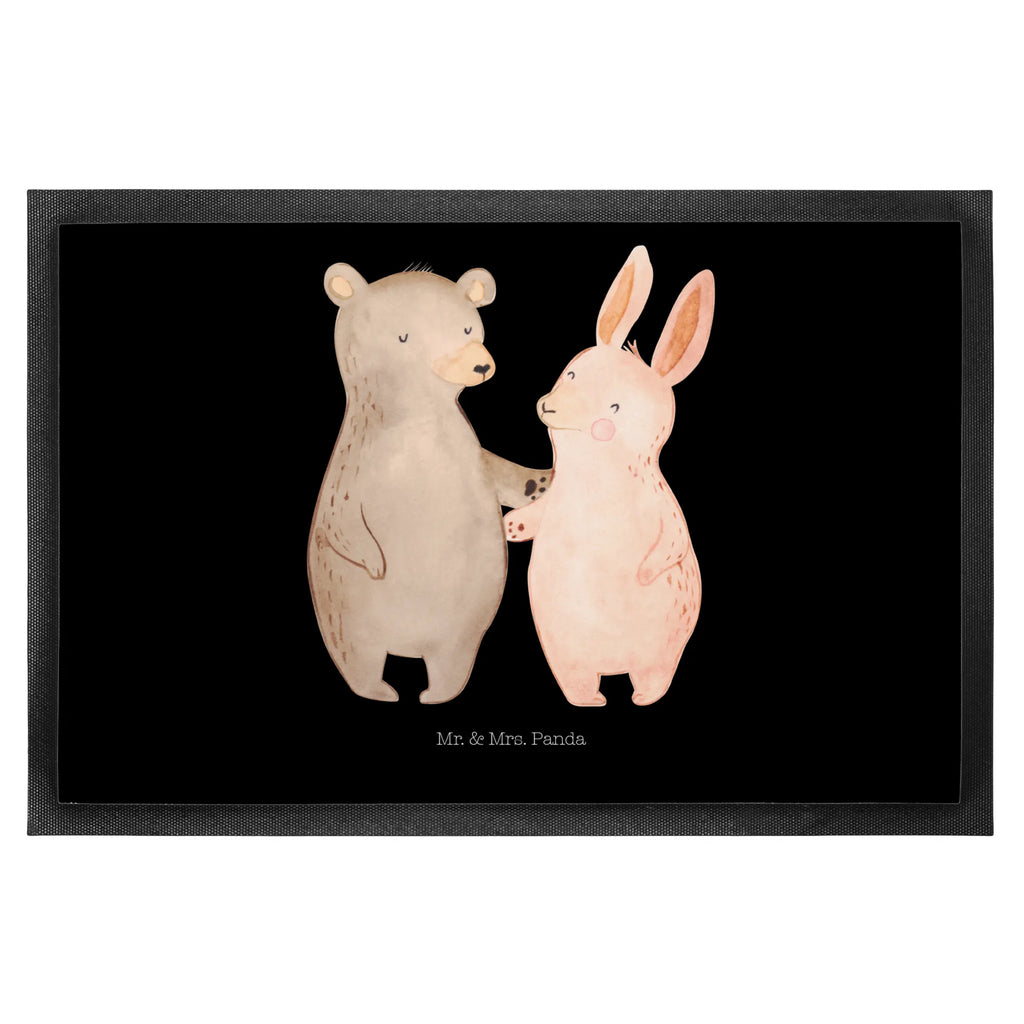 Doormat bear and rabbit Embrace Abtreter, Schmutzmatte, Eingangsmatte, Schmutzfänger, Sauberlaufmatte, Fußmatten, Schmutzfangteppich, fußmatte, Fußabstreifer, Eingangsteppich, Fußabtreter, abstreifer, sauberlaufmatten, Türvorleger, türmatten, Schuhabstreifer, Haustürmatte, Matte, Abtretmatte, Türmatte, Fussmatte, schmutzfangmatten, Schmutzfangmatte, Liebesgeschenk, Freund, Liebe, Ehefrau, Heiraten, Hocheitstag, Jahrestag, Verlobung, Heiratsantrag, Partner, Freundin, Ehemann, Bärchen, Freunde, Best Friends, Hase, Bär, Bester Freund