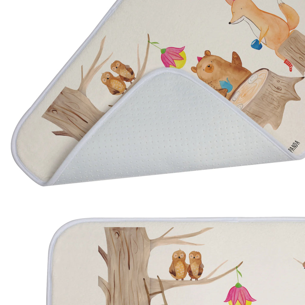 Badematte Waldtiere Picknick Badteppich, wannenvorleger, badezimmermatte, badezimmervorleger, badezimmer läufer, badmatten, badezimmermatten, fußmatte bad, duschmatte, teppich für bad, Badezimmer Matte, Badezimmerteppich, Badvorleger, Duschvorleger, Teppich Fürs Bad, rutschfeste matte, Badematte, duschmatten, bad läufer, Badläufer, badezimmerteppiche, Bad Fußmatte, Lustige Sprüche, Tiere, Tiermotive, Gute Laune, Waldtiere, Hase, Fuchs, Igel, Wald, Maus, Eichhörnchen, Picknick