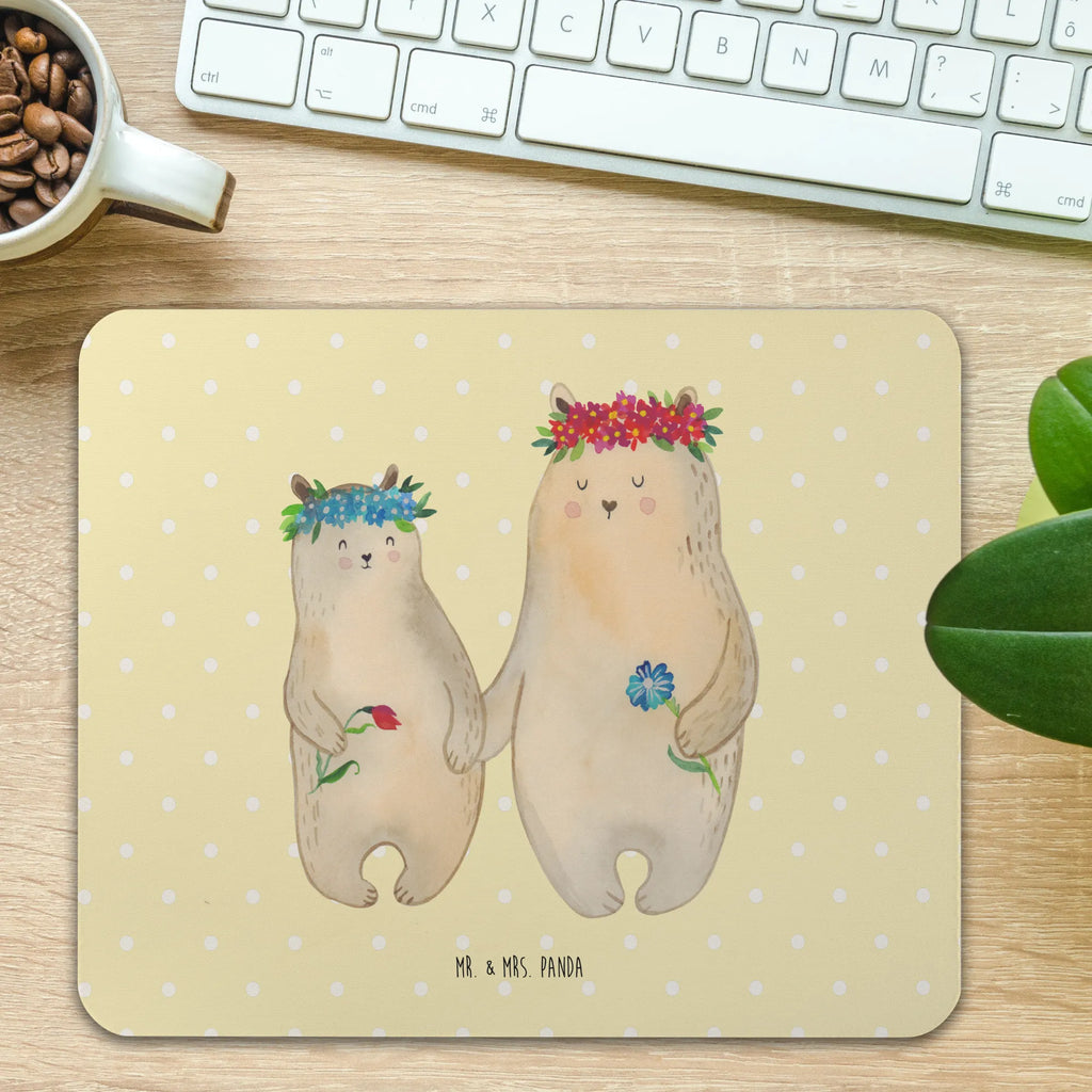 Mouse mat Bears with flower crown laptop mauspad, pc mauspad, laptop mousepad, Mausmatte, mausteppich, computer mousepad, computer mauspad, mousematte, mauspad pc, pc mousepad, Mousepad, mauspad laptop, computermatte, notebook mauspad, Mauspad, pc mausunterlage, Mausunterlage, Muttertag, Vatertag, Mama, Papa, Oma, Opa, Familie, Schwester, Bruder, Weltbeste Mama, Lieblingsmama, Tochter, Kind, Lieblingsmensch, Töchter, Vorbild, Bären, Kinder, Mutti, Mutter, Family, Mami, Beste Mutter, Bär, Geschenk Mama. Muttertag