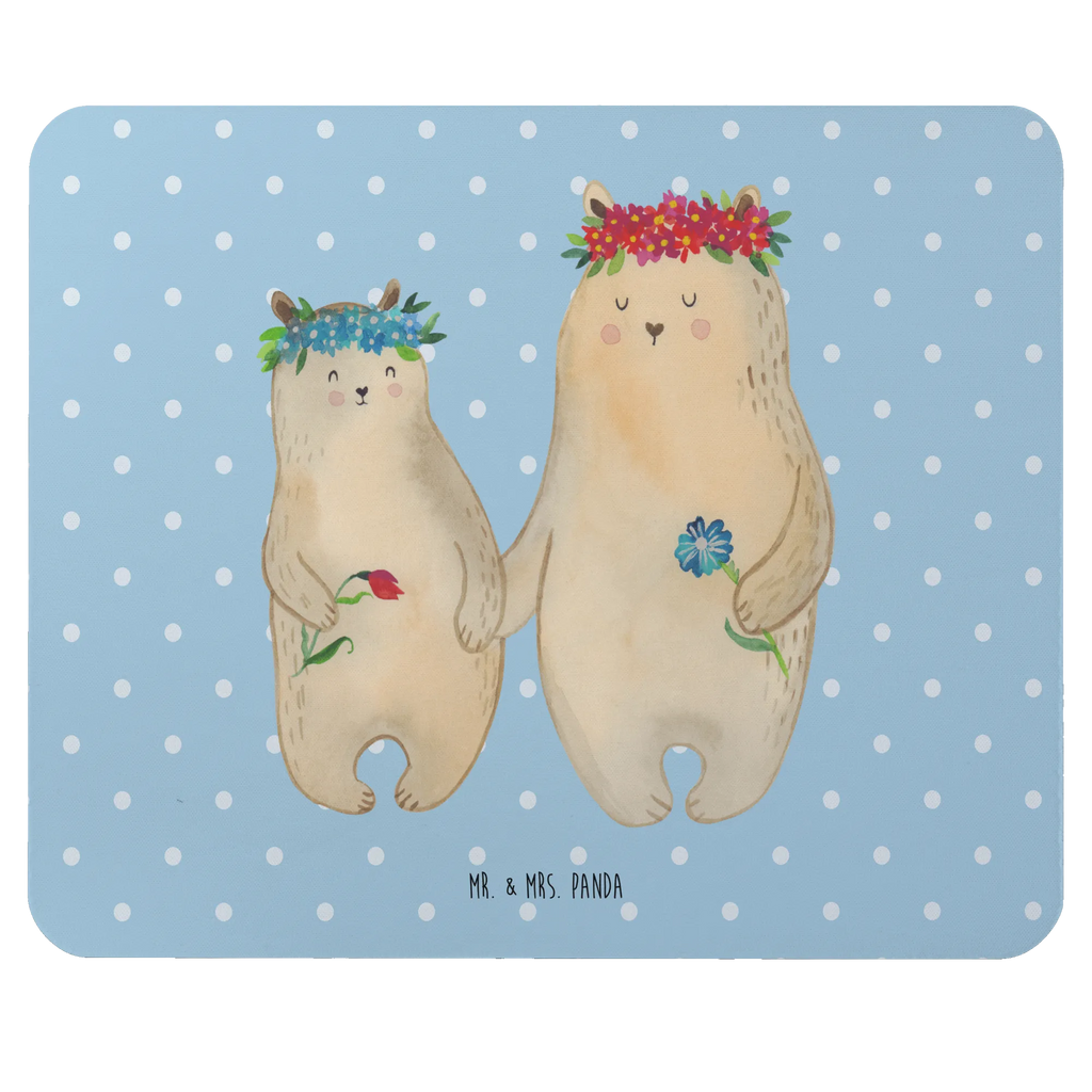 Mouse mat Bears with flower crown laptop mauspad, pc mauspad, laptop mousepad, Mausmatte, mausteppich, computer mousepad, computer mauspad, mousematte, mauspad pc, pc mousepad, Mousepad, mauspad laptop, computermatte, notebook mauspad, Mauspad, pc mausunterlage, Mausunterlage, Muttertag, Vatertag, Mama, Papa, Oma, Opa, Familie, Schwester, Bruder, Weltbeste Mama, Lieblingsmama, Tochter, Kind, Lieblingsmensch, Töchter, Vorbild, Bären, Kinder, Mutti, Mutter, Family, Mami, Beste Mutter, Bär, Geschenk Mama. Muttertag
