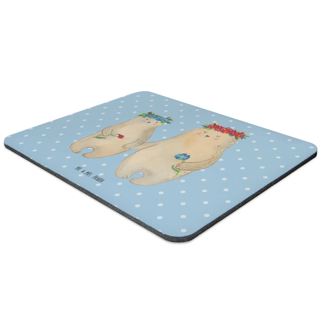 Mouse mat Bears with flower crown laptop mauspad, pc mauspad, laptop mousepad, Mausmatte, mausteppich, computer mousepad, computer mauspad, mousematte, mauspad pc, pc mousepad, Mousepad, mauspad laptop, computermatte, notebook mauspad, Mauspad, pc mausunterlage, Mausunterlage, Muttertag, Vatertag, Mama, Papa, Oma, Opa, Familie, Schwester, Bruder, Weltbeste Mama, Lieblingsmama, Tochter, Kind, Lieblingsmensch, Töchter, Vorbild, Bären, Kinder, Mutti, Mutter, Family, Mami, Beste Mutter, Bär, Geschenk Mama. Muttertag