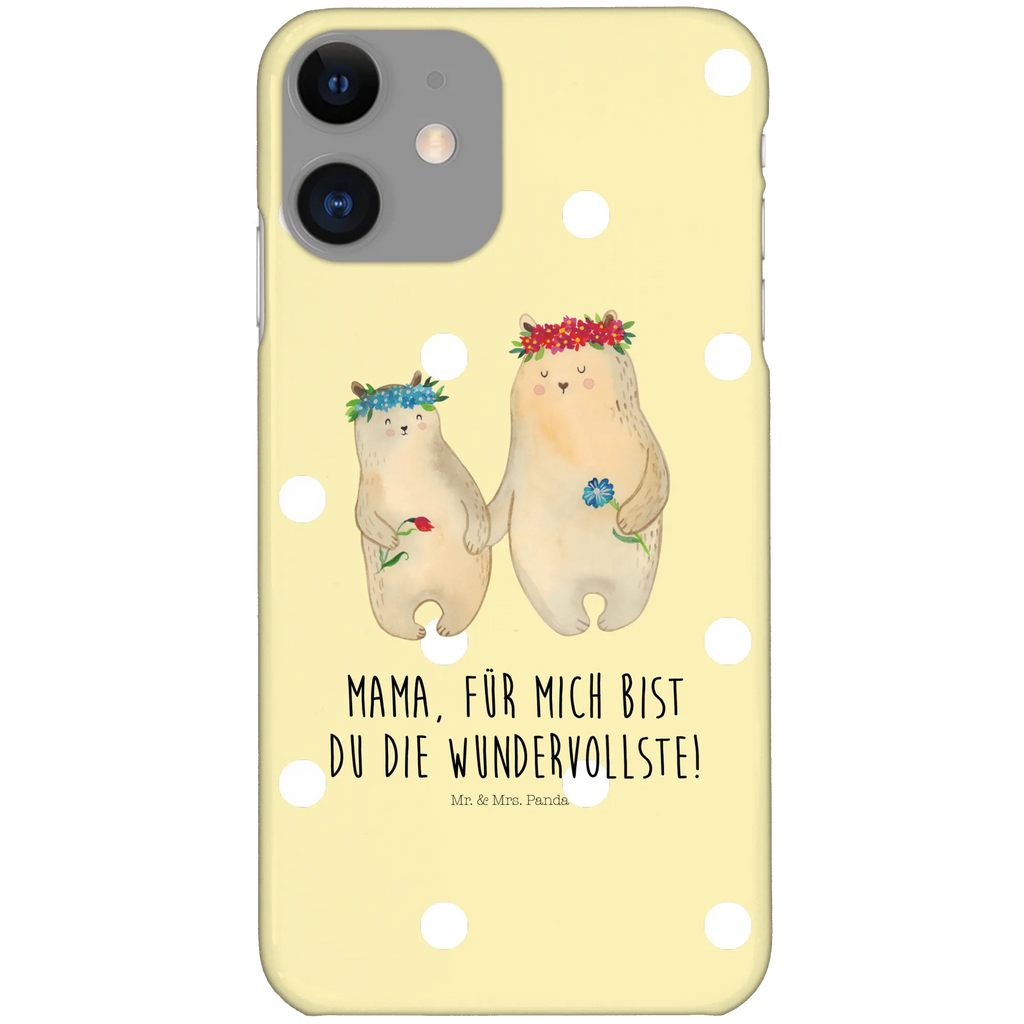 Handyhülle Bären mit Blumenkranz Iphone 10, Handyhülle, Hülle, Iphone X, Cover, Handy Case, Handycover, Handy, Vatertag, Bruder, Schwester, Opa, Familie, Muttertag, Mama, Oma, Papa, Kinder, Beste Mutter, Mami, Lieblingsmama, Tochter, Bär, Geschenk Mama. Muttertag, Weltbeste Mama, Family, Töchter, Bären, Lieblingsmensch, Kind, Mutti, Mutter, Vorbild