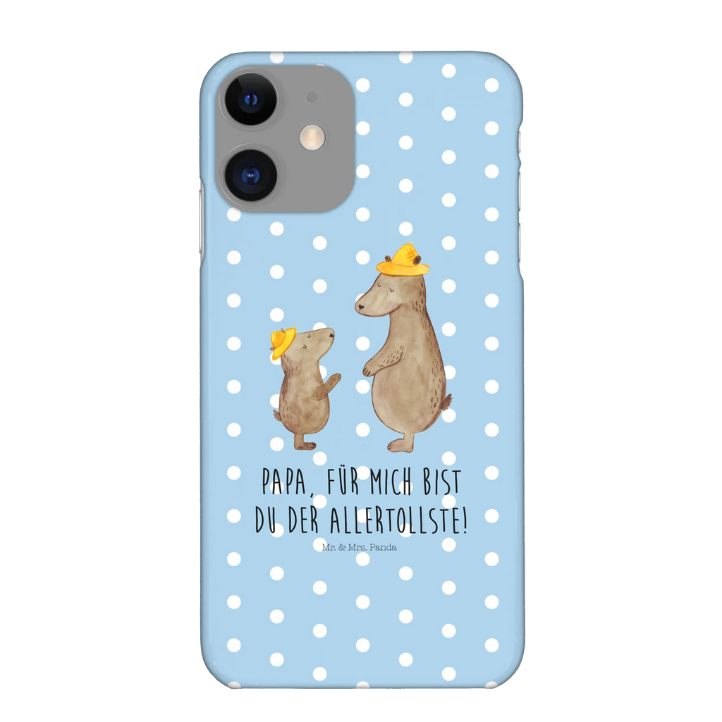 Phone case Bears with hats Handy, Handycover, Iphone X, Hülle, Handyhülle, Iphone 10, Cover, Familie, Vatertag, Muttertag, Bruder, Schwester, Mama, Papa, Oma, Opa, Söhne, Bären, Kind, Vorbild, Dad, Bär, Lieblingsmensch, Daddy, Sohn, Vater-Sohn, Paps, Kinder, Family, Vater, Papi