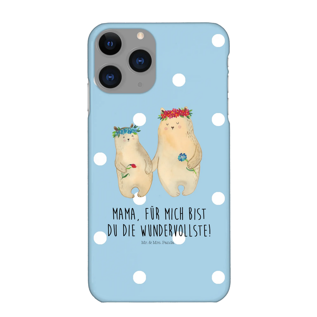 Handyhülle Bären mit Blumenkranz Iphone 10, Handyhülle, Hülle, Iphone X, Cover, Handy Case, Handycover, Handy, Vatertag, Bruder, Schwester, Opa, Familie, Muttertag, Mama, Oma, Papa, Kinder, Beste Mutter, Mami, Lieblingsmama, Tochter, Bär, Geschenk Mama. Muttertag, Weltbeste Mama, Family, Töchter, Bären, Lieblingsmensch, Kind, Mutti, Mutter, Vorbild