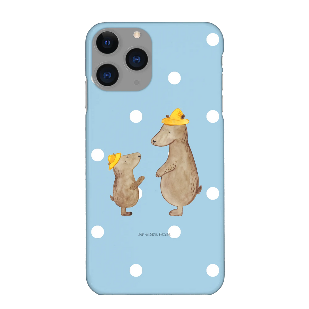 Phone case Bears with hats Handy, Handycover, Iphone X, Hülle, Handyhülle, Iphone 10, Cover, Familie, Vatertag, Muttertag, Bruder, Schwester, Mama, Papa, Oma, Opa, Söhne, Bären, Kind, Vorbild, Dad, Bär, Lieblingsmensch, Daddy, Sohn, Vater-Sohn, Paps, Kinder, Family, Vater, Papi