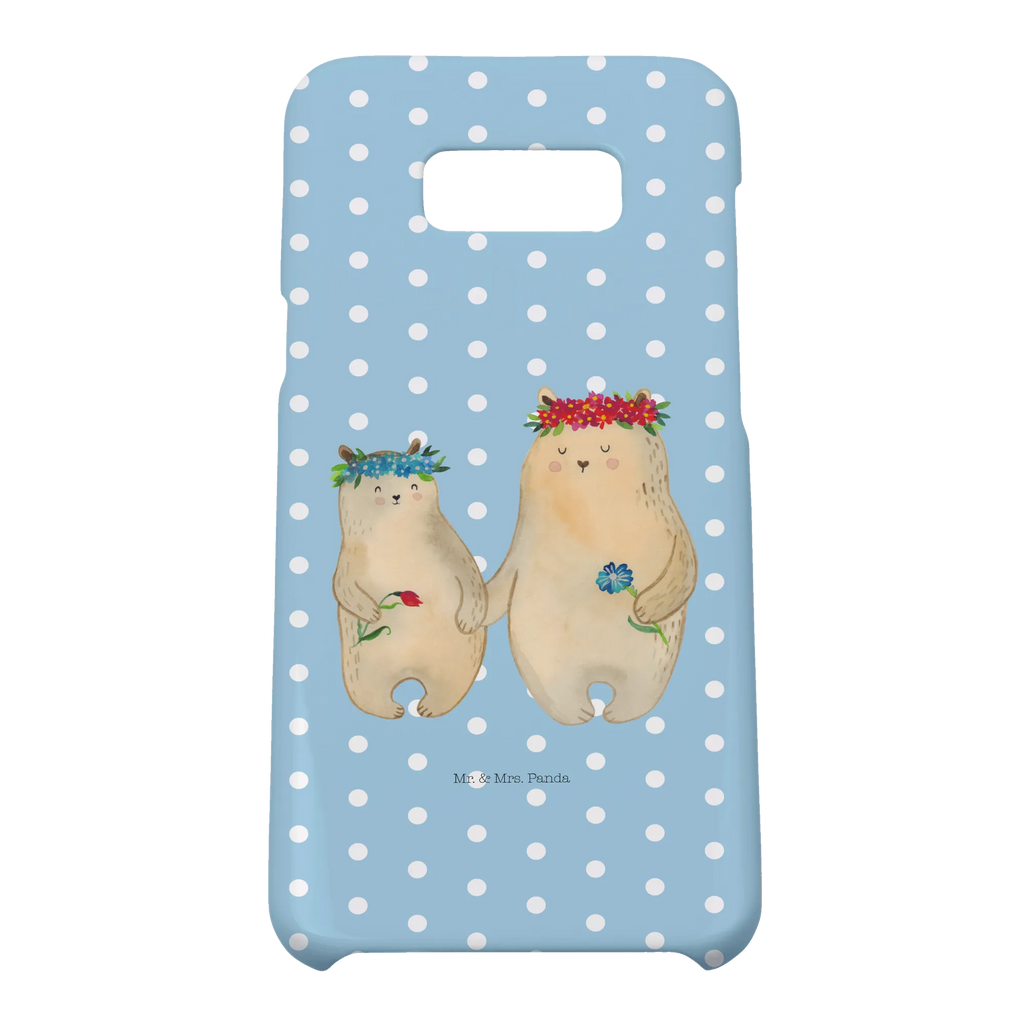Handyhülle Bären mit Blumenkranz Iphone 10, Handyhülle, Hülle, Iphone X, Cover, Handy Case, Handycover, Handy, Vatertag, Bruder, Schwester, Opa, Familie, Muttertag, Mama, Oma, Papa, Kinder, Beste Mutter, Mami, Lieblingsmama, Tochter, Bär, Geschenk Mama. Muttertag, Weltbeste Mama, Family, Töchter, Bären, Lieblingsmensch, Kind, Mutti, Mutter, Vorbild