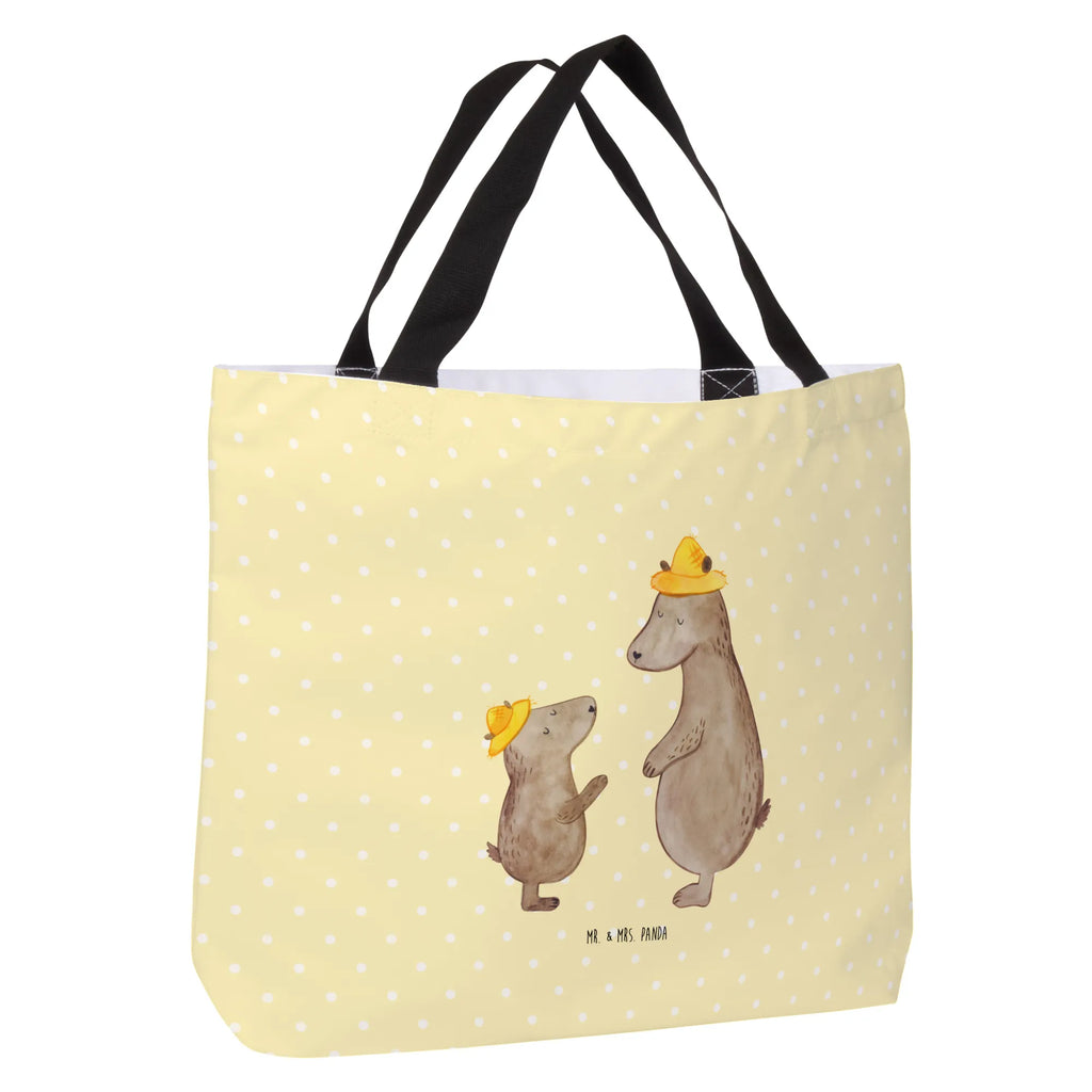Shopper Bears with hats Shopper, Alltagstasche, XXL Tasche, Ausflug, Beutel, Tüte, Einkaufsbeutel, Freizeittasche, Stofftasche, Schultertasche, Einkaufstasche, Strandtasche, Tragebeutel, XL, Schultasche, Schulbeutel, Oma, Schwester, Mama, Bruder, Papa, Opa, Muttertag, Vatertag, Familie, Vorbild, Söhne, Sohn, Bär, Bären, Family, Paps, Kind, Lieblingsmensch, Dad, Daddy, Vater-Sohn, Papi, Kinder, Vater
