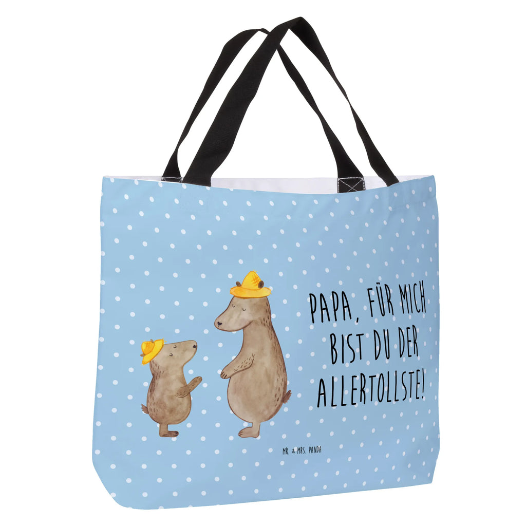 Shopper Bears with hats Shopper, Alltagstasche, XXL Tasche, Ausflug, Beutel, Tüte, Einkaufsbeutel, Freizeittasche, Stofftasche, Schultertasche, Einkaufstasche, Strandtasche, Tragebeutel, XL, Schultasche, Schulbeutel, Oma, Schwester, Mama, Bruder, Papa, Opa, Muttertag, Vatertag, Familie, Vorbild, Söhne, Sohn, Bär, Bären, Family, Paps, Kind, Lieblingsmensch, Dad, Daddy, Vater-Sohn, Papi, Kinder, Vater