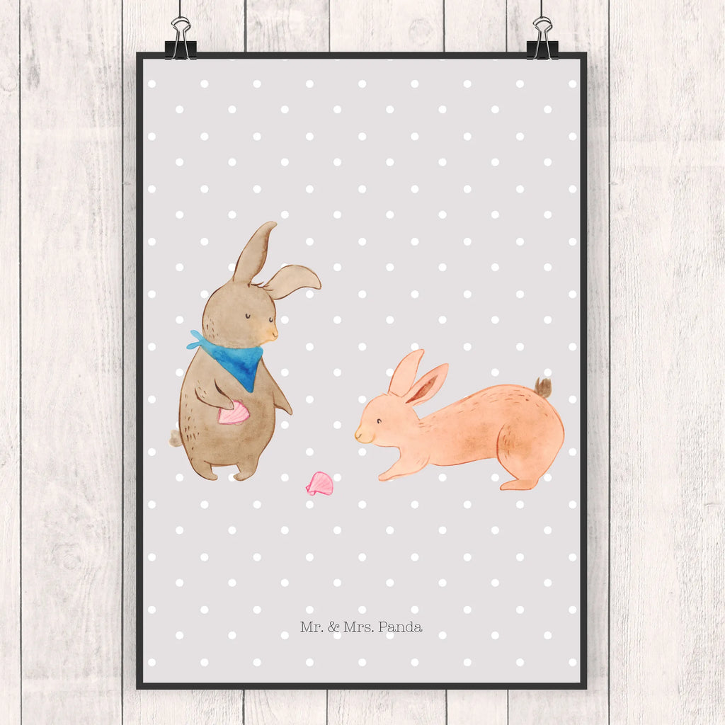 Poster Bunnies with seashell kunstdruck poster, Bild für Wand, Poster, Posterdruck, kunstposter, wanddeko, grafikposter, Bild, drucke, Wandbild, Plakat, Wandposter, Mr. & Mrs. Panda Poster, Wanddeko Bild, wanddruck, kunst für die wand, Wandschmuck, Deko Bild, Kunstdruck, wandkunst, Designposter, Wanddekoration, Papa, Familie, Mama, Schwester, Muttertag, Bruder, Vatertag, Oma, Opa, Best Friends, Freundinnen, Hasen, BFF, Meer, Freundin, Beste Freundin, Muscheln Sammeln, Muscheln
