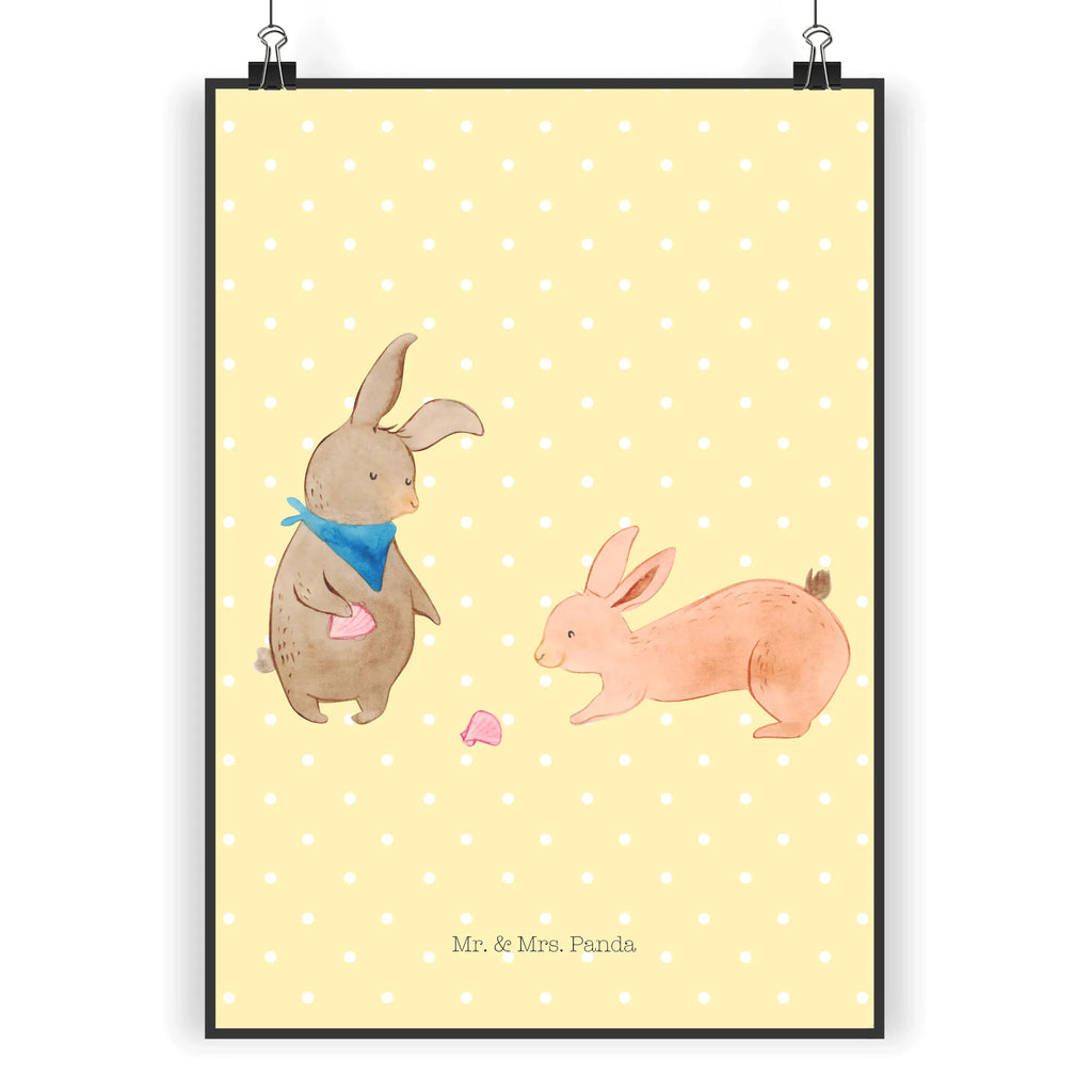 Poster Bunnies with seashell kunstdruck poster, Bild für Wand, Poster, Posterdruck, kunstposter, wanddeko, grafikposter, Bild, drucke, Wandbild, Plakat, Wandposter, Mr. & Mrs. Panda Poster, Wanddeko Bild, wanddruck, kunst für die wand, Wandschmuck, Deko Bild, Kunstdruck, wandkunst, Designposter, Wanddekoration, Papa, Familie, Mama, Schwester, Muttertag, Bruder, Vatertag, Oma, Opa, Best Friends, Freundinnen, Hasen, BFF, Meer, Freundin, Beste Freundin, Muscheln Sammeln, Muscheln