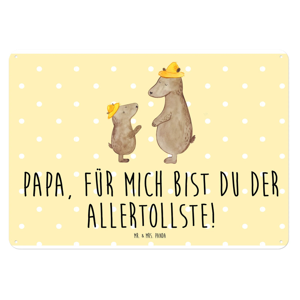 Tin sign Bears with hats Blechschild Für Männer, Türschild Metall, Blechschild Groß, Blechschild Für Frauen, Blechschild Büro, Blechschild Küche, Blechschild Zum Aufhängen, Blechschild, Wandschild Metall, Dekoschild Metall, Muttertag, Vatertag, Mama, Papa, Oma, Opa, Familie, Schwester, Bruder, Söhne, Sohn, Vater, Kinder, Kind, Bär, Dad, Daddy, Vater-Sohn, Vorbild, Papi, Bären, Family, Paps, Lieblingsmensch