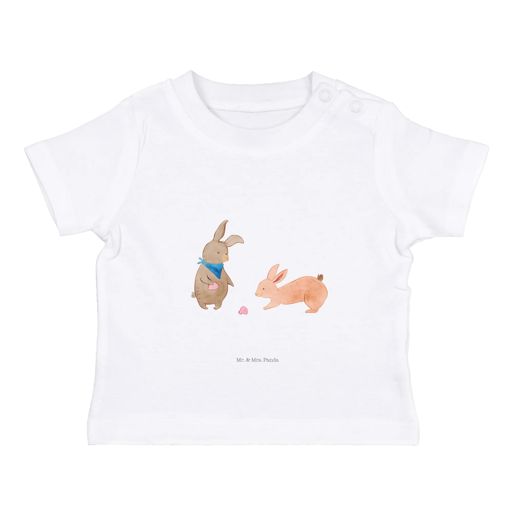 Organic Baby Shirt Bunnies with seashell Family, Father's Day, Mother's Day, brother, sister, Mom, Dad, sea, BFF, best friend, girlfriend, rabbits, collecting shells, best friends, shells, girlfriends
