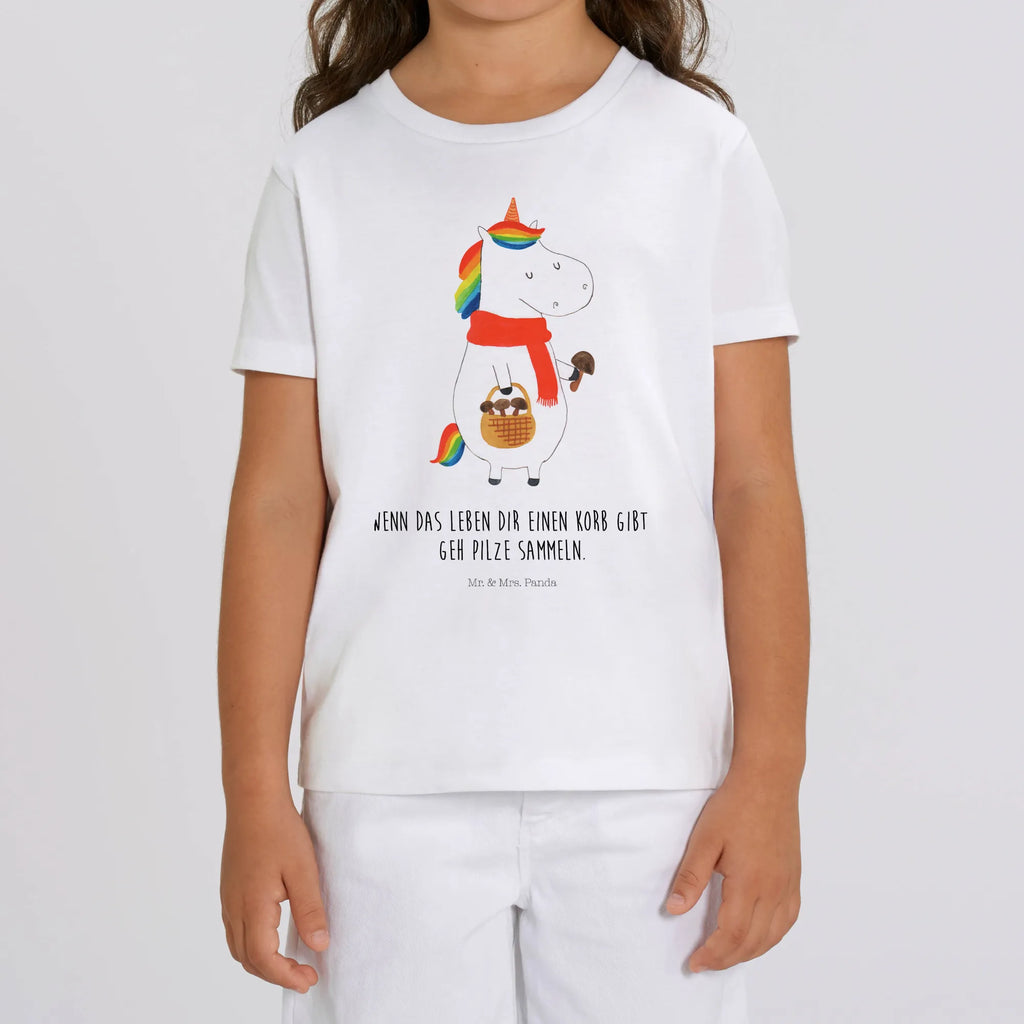 Organiczna koszulka dziecięca Jednorożec grzyb Kinder T-Shirt Jungen, Kinder T-Shirt Mädchen, Kinder T-Shirt, Unicorn, Einhörner, Einhorn Deko, Einhorn, Pilze, Motivation, Pilzsammler, Liebeskummer, Spruch
