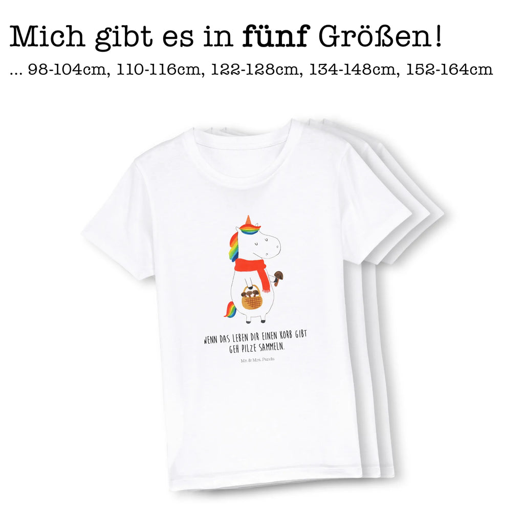 Organiczna koszulka dziecięca Jednorożec grzyb Kinder T-Shirt Jungen, Kinder T-Shirt Mädchen, Kinder T-Shirt, Unicorn, Einhörner, Einhorn Deko, Einhorn, Pilze, Motivation, Pilzsammler, Liebeskummer, Spruch