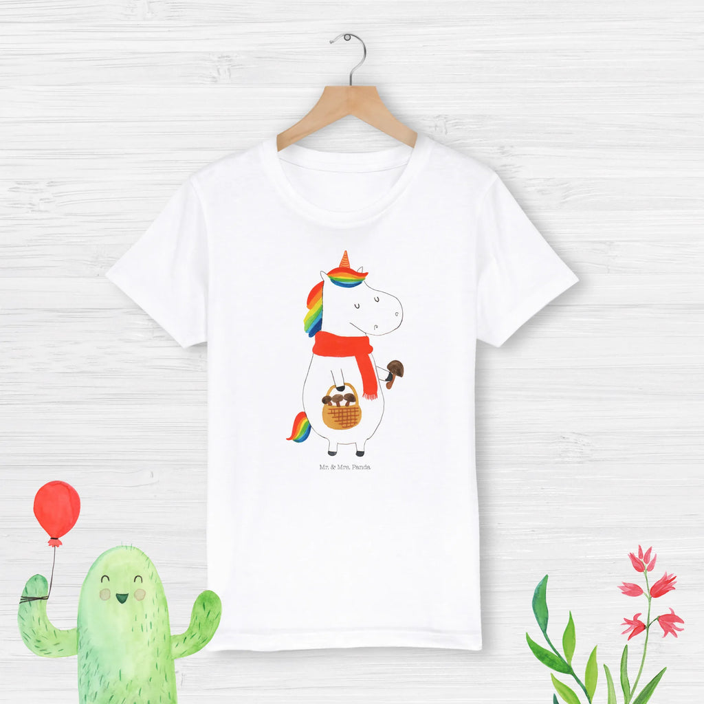 Organiczna koszulka dziecięca Jednorożec grzyb Kinder T-Shirt Jungen, Kinder T-Shirt Mädchen, Kinder T-Shirt, Unicorn, Einhörner, Einhorn Deko, Einhorn, Pilze, Motivation, Pilzsammler, Liebeskummer, Spruch
