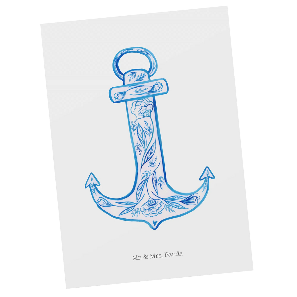 Postcard anchor Blue Karte, Ansichtskarten, Einladungskarte, Einladung, Einladung Geburtstag, Dankeskarte, Ansichtskarte, Grußkarte, Einladungskarten Geburtstag, Geschenkkarte, Geburtstagskarte, Postkarte, Tiermotive, Gute Laune, lustige Sprüche, Tiere