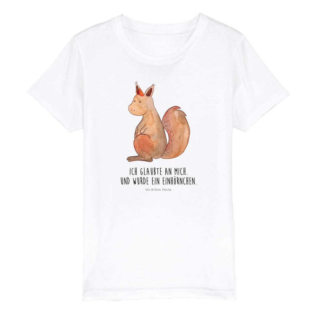 Organiczna koszulka dziecięca Jednorożec wiara Kinder T-Shirt, Kinder T-Shirt Jungen, Kinder T-Shirt Mädchen, Unicorn, Einhörner, Einhorn Deko, Einhorn, Einhörnchen, Eichhörnchen, Eichhorn