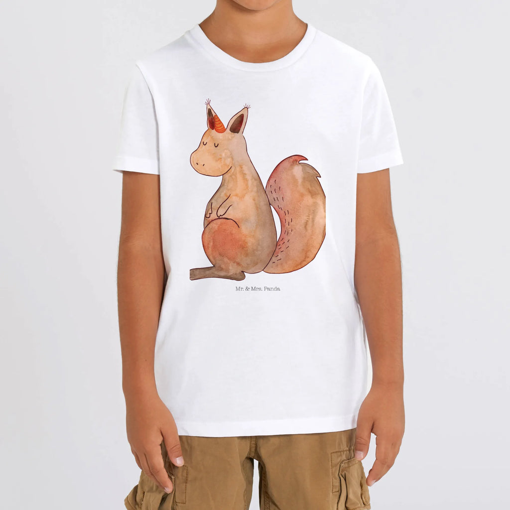Organiczna koszulka dziecięca Jednorożec wiara Kinder T-Shirt, Kinder T-Shirt Jungen, Kinder T-Shirt Mädchen, Unicorn, Einhörner, Einhorn Deko, Einhorn, Einhörnchen, Eichhörnchen, Eichhorn