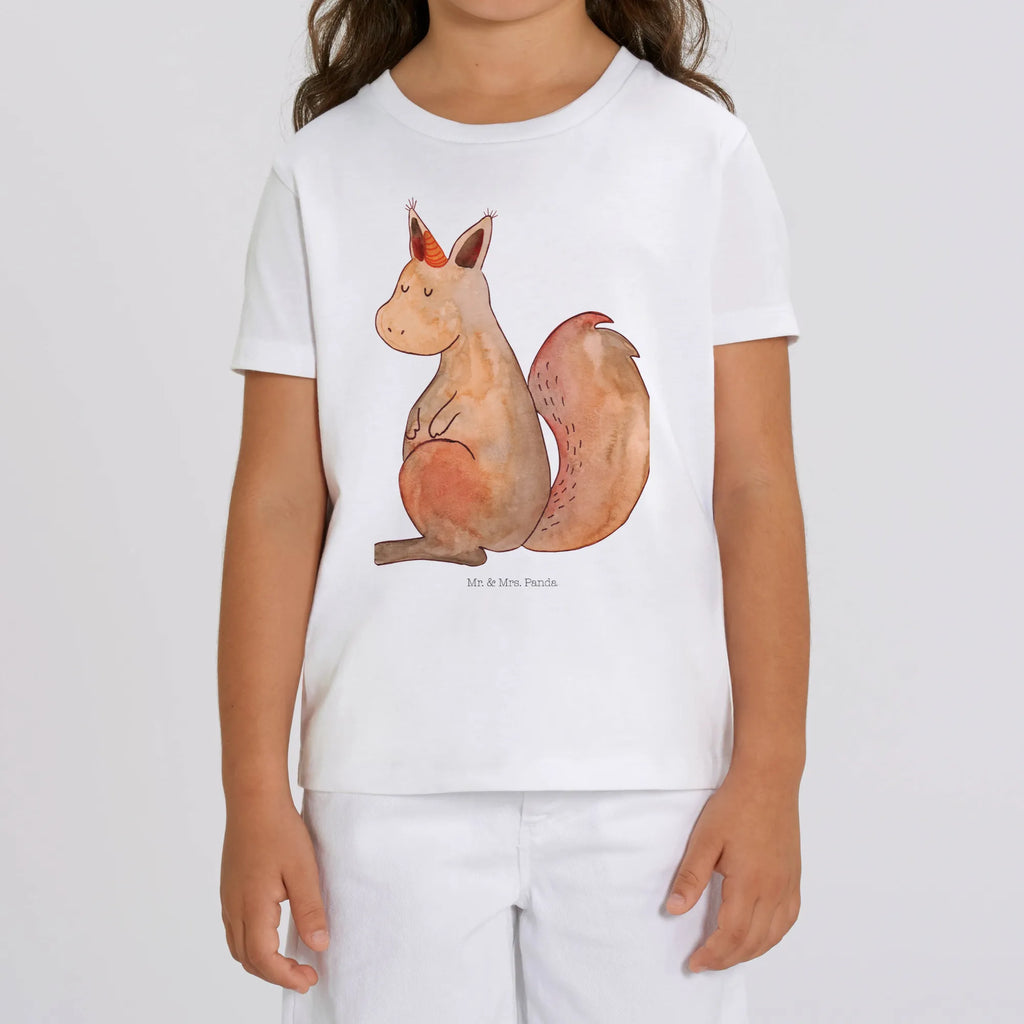 Organiczna koszulka dziecięca Jednorożec wiara Kinder T-Shirt, Kinder T-Shirt Jungen, Kinder T-Shirt Mädchen, Unicorn, Einhörner, Einhorn Deko, Einhorn, Einhörnchen, Eichhörnchen, Eichhorn