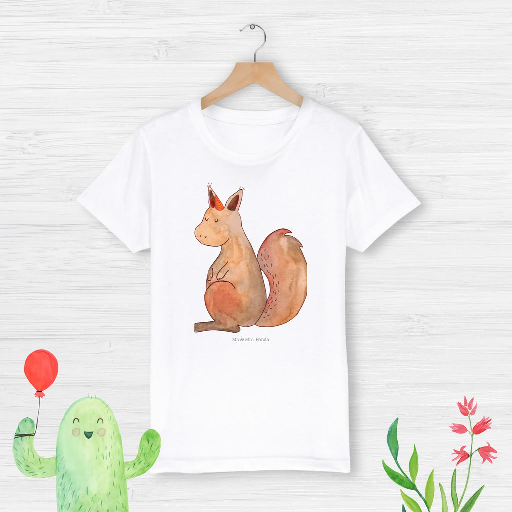 Organiczna koszulka dziecięca Jednorożec wiara Kinder T-Shirt, Kinder T-Shirt Jungen, Kinder T-Shirt Mädchen, Unicorn, Einhörner, Einhorn Deko, Einhorn, Einhörnchen, Eichhörnchen, Eichhorn