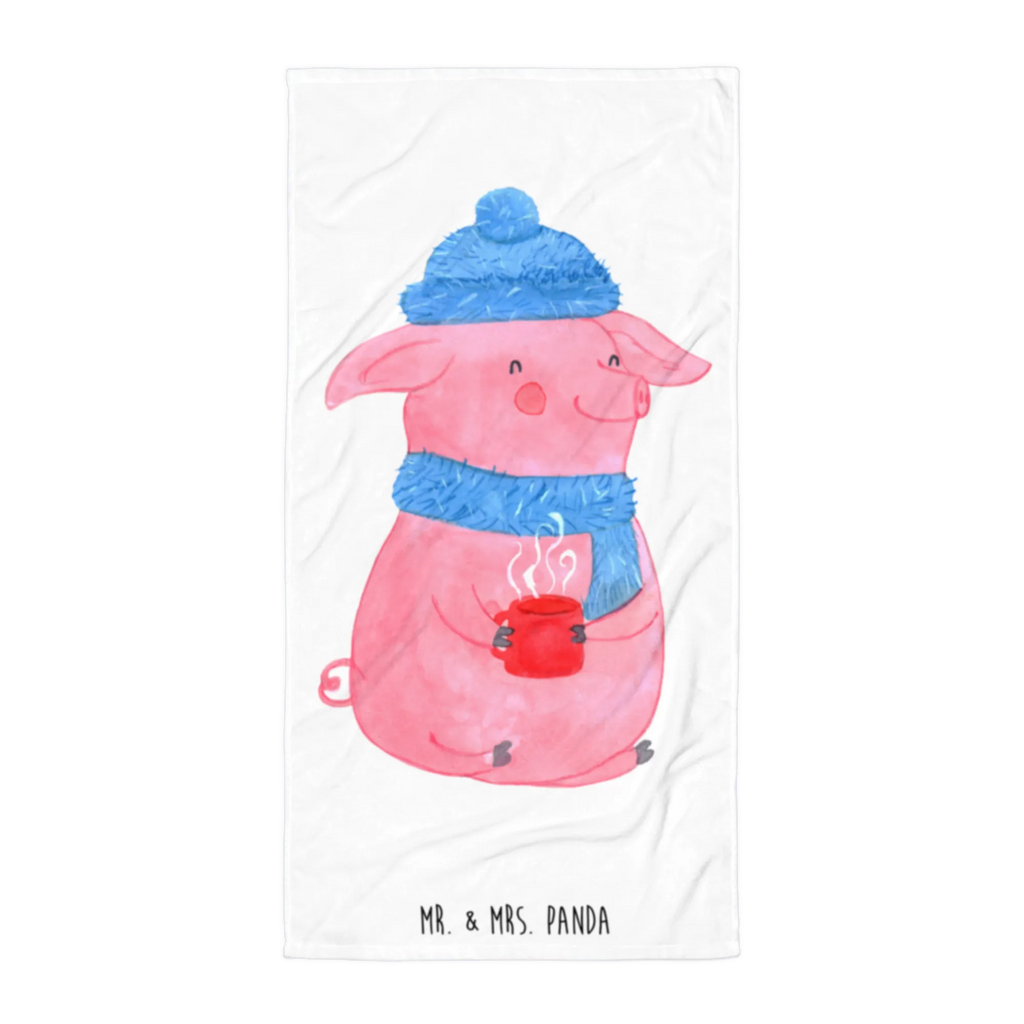 XL bath towel piggy Mulled wine oversized towel, extra large swim towel, spa towel, luxury bath sheet, XL bath towel, large beach towel, Winter, Christmas, Christmas time, snow, Christmas market, saying, mulled wine, drunk