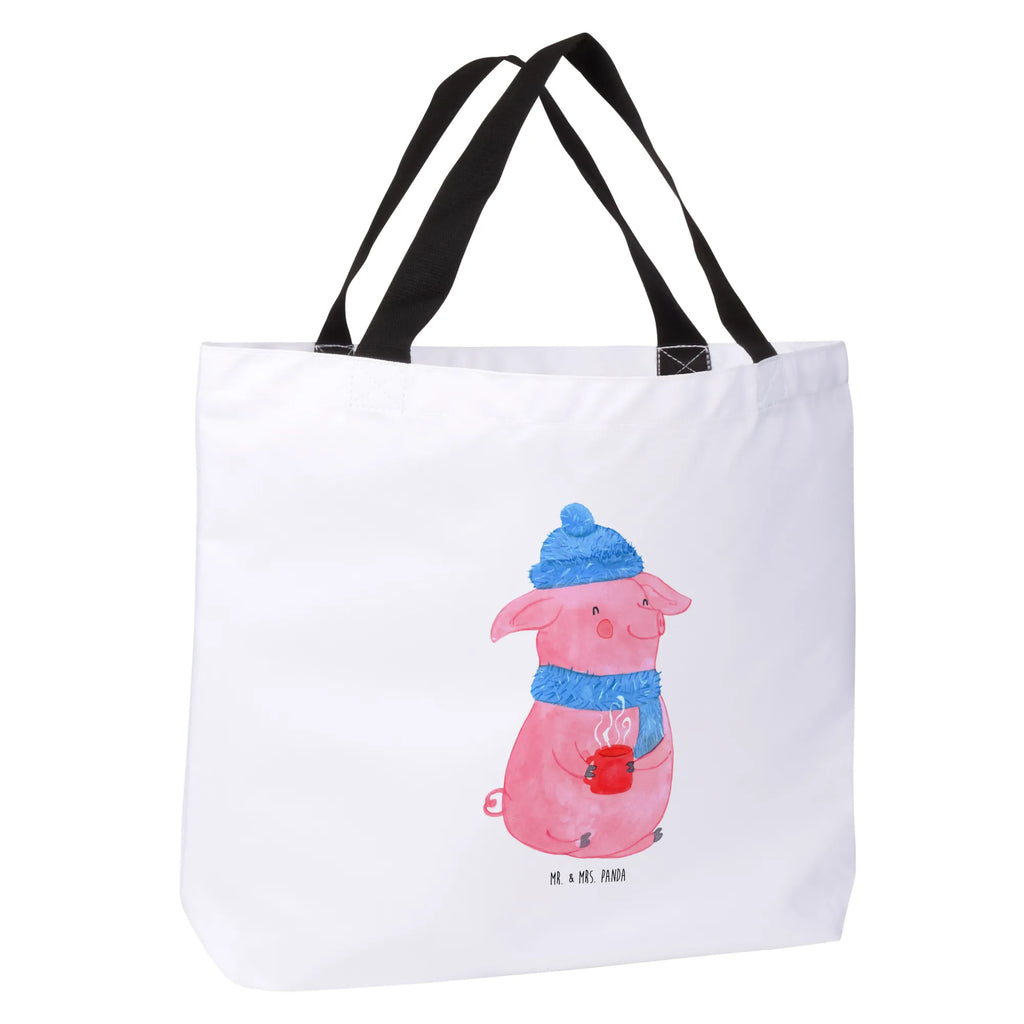 Shopper Lallelndes Glühschwein Alltagstasche, Einkaufstasche, Freizeittasche, Strandtasche, Schulbeutel, Beutel, Tragebeutel, Einkaufsbeutel, Tasche, Shopper, Schultasche, Winter, Weihnachten, Weihnachtsdeko, Nikolaus, Advent, Heiligabend, Wintermotiv, Spruch, Glühwein, Betrunken, Weihnachtsmarkt