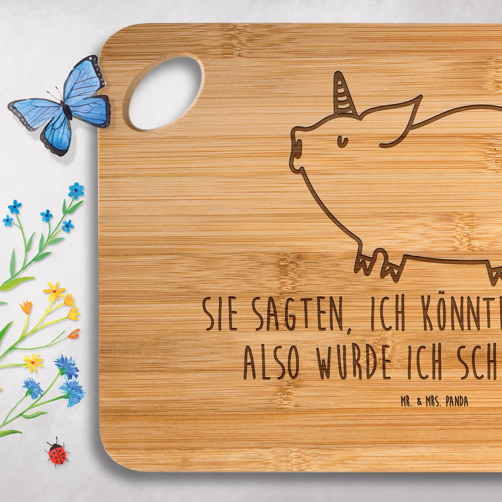 Bambus - deska do krojenia jednorożec świnia Jednorożec, jednorożce, dekoracje jednorożca, jednorożec