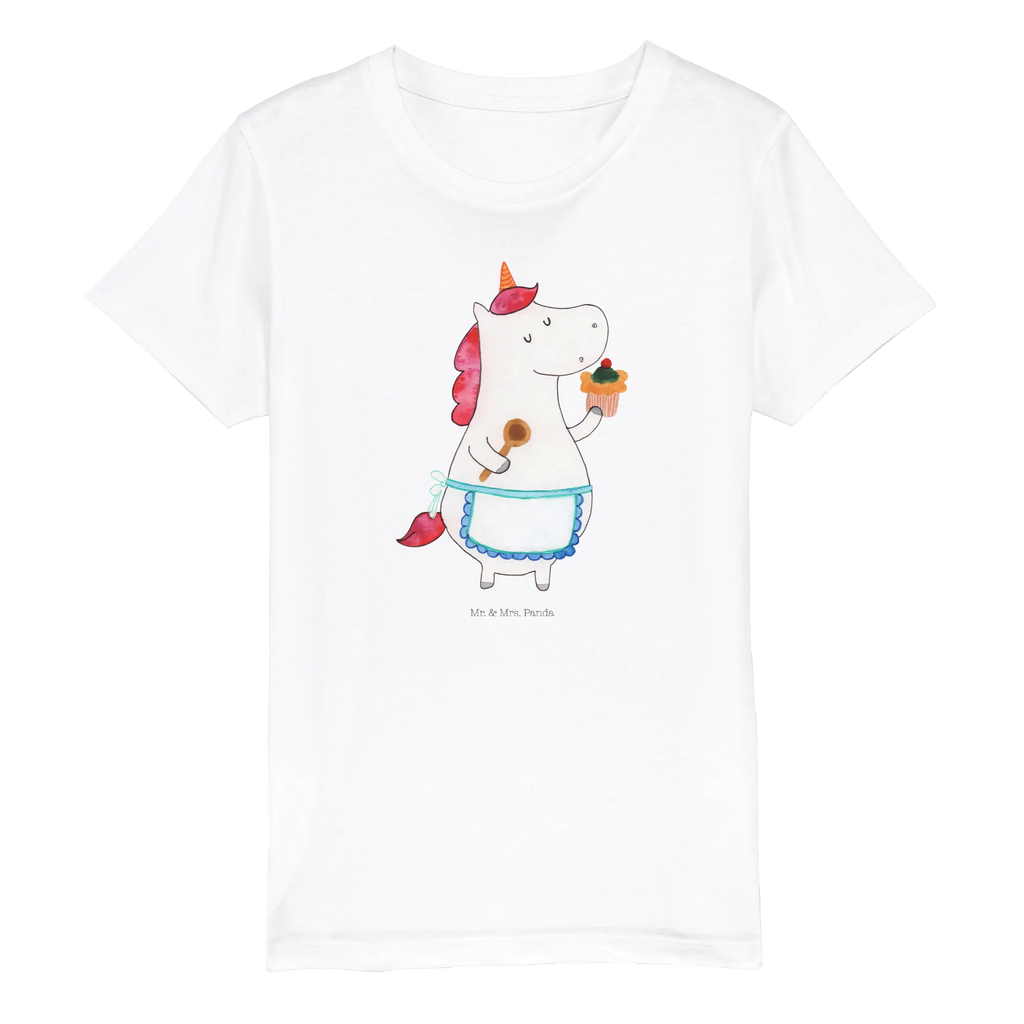 Organiczna koszulka dziecięca Jednorożec Kuchnia Kinder T-Shirt Mädchen, Kinder T-Shirt Jungen, Kinder T-Shirt, Einhorn Deko, Einhorn, Einhörner, Unicorn, Backen, Träumen, Muffin, Träumer, Kuchen, Hobbykoch, Torte, Motivation, Bäckerin, Koch