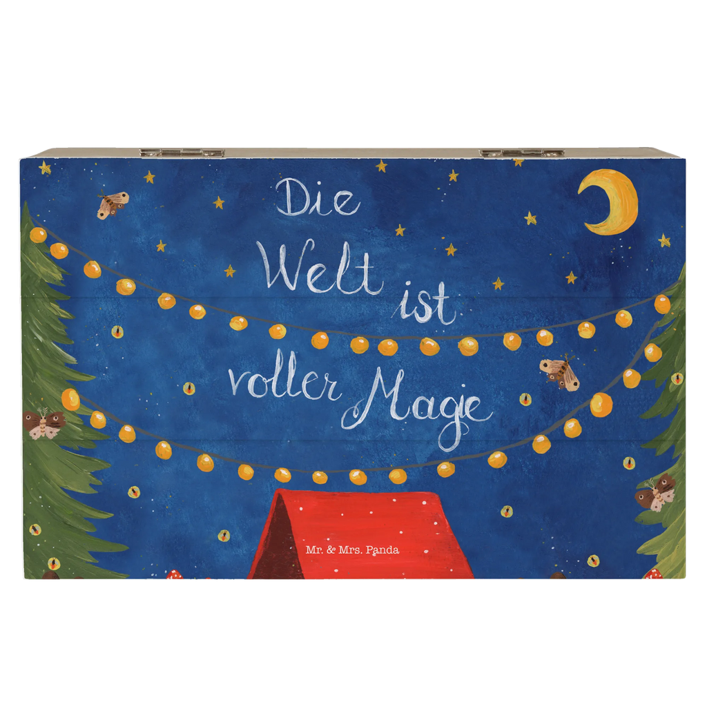 Holzkiste Die Welt ist voller Magie Dekokiste, Aufbewahrungsbox, Kiste, Schatulle, Erinnerungsbox, XXL, Holzkiste, Geschenkbox, Schatzkiste, Erinnerungskiste, Truhe, Geschenkdose, Blumen Deko, Frühlings Deko, Sommer Deko, Dekoration, positive Botschaft, Naturliebhaber, Outdoor, Natur, Abenteuer