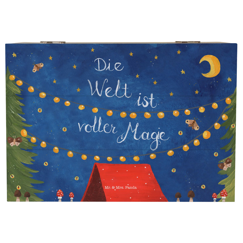 Holzkiste Die Welt ist voller Magie Dekokiste, Aufbewahrungsbox, Kiste, Schatulle, Erinnerungsbox, XXL, Holzkiste, Geschenkbox, Schatzkiste, Erinnerungskiste, Truhe, Geschenkdose, Blumen Deko, Frühlings Deko, Sommer Deko, Dekoration, positive Botschaft, Naturliebhaber, Outdoor, Natur, Abenteuer