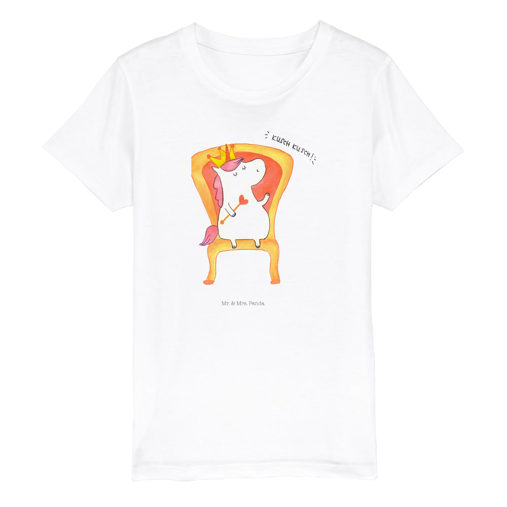 Organiczna koszulka dziecięca Jednorożec król Kinder T-Shirt Jungen, Kinder T-Shirt Mädchen, Kinder T-Shirt, Unicorn, Einhörner, Einhorn Deko, Einhorn, Kaiser, Prinzessin, Krone, König, Herrscher, Bundeskanzler, Präsident