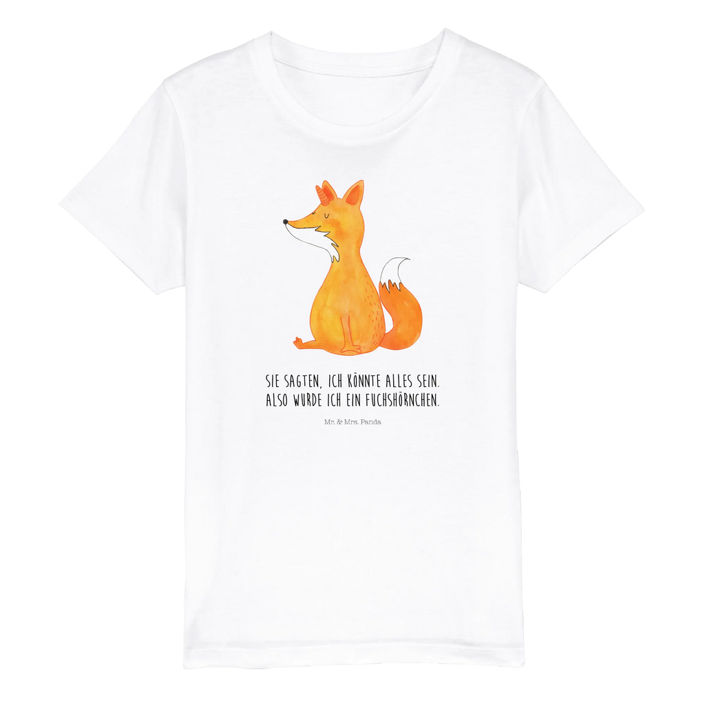 Organiczna koszulka dziecięca Jednorożec życzenie Kinder T-Shirt Mädchen, Kinder T-Shirt, Kinder T-Shirt Jungen, Unicorn, Einhörner, Einhorn Deko, Einhorn, Füchse, Unicorns, Fuchs, Fuchshörnchen, Foxycorn, Fuchshorn