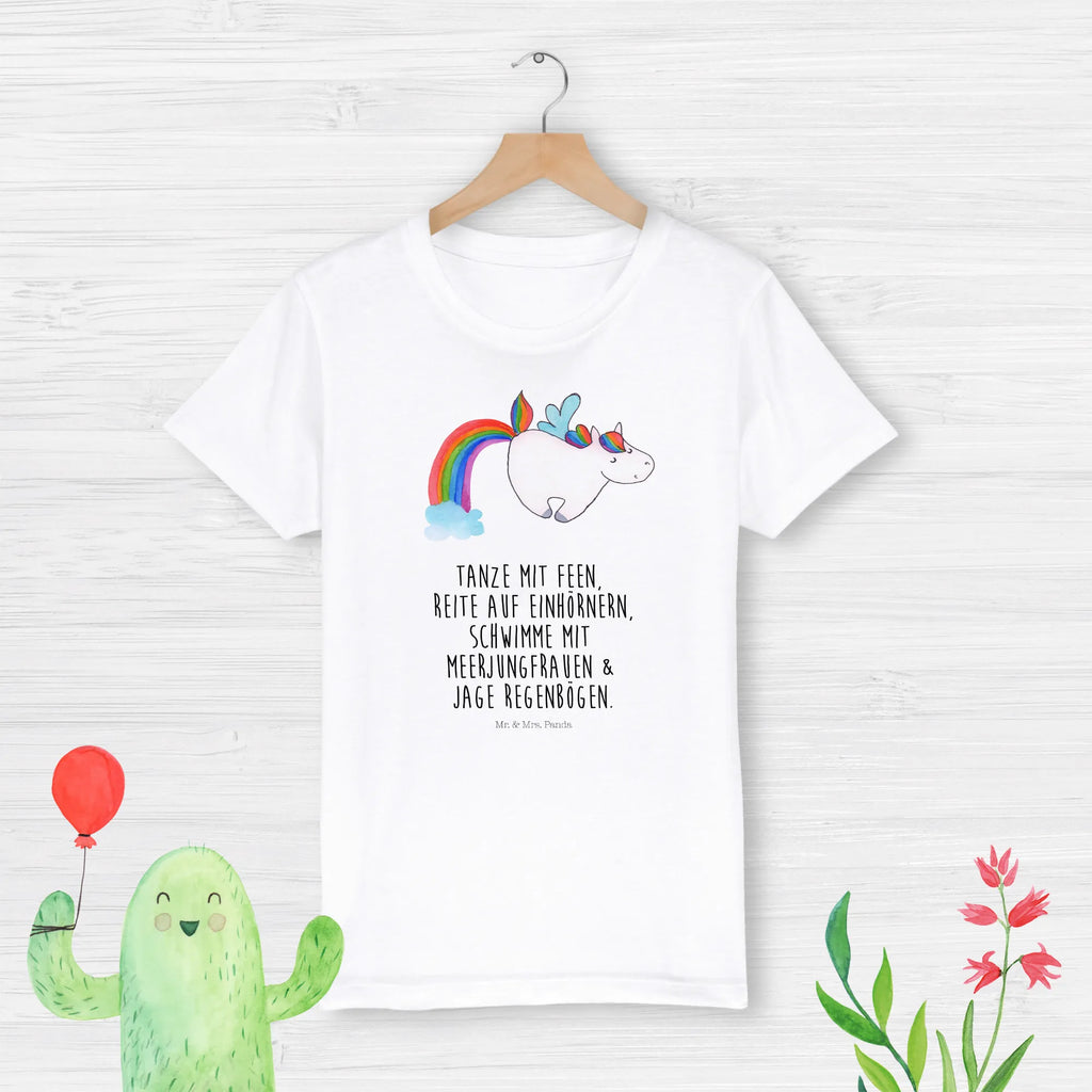 Organiczna koszulka dziecięca jednorożec Latający koń Kinder T-Shirt Jungen, Kinder T-Shirt, Kinder T-Shirt Mädchen, Unicorn, Einhörner, Einhorn Deko, Einhorn, Erwachsenwerden, Regenbogen, Glitzer, Spielen, Realität