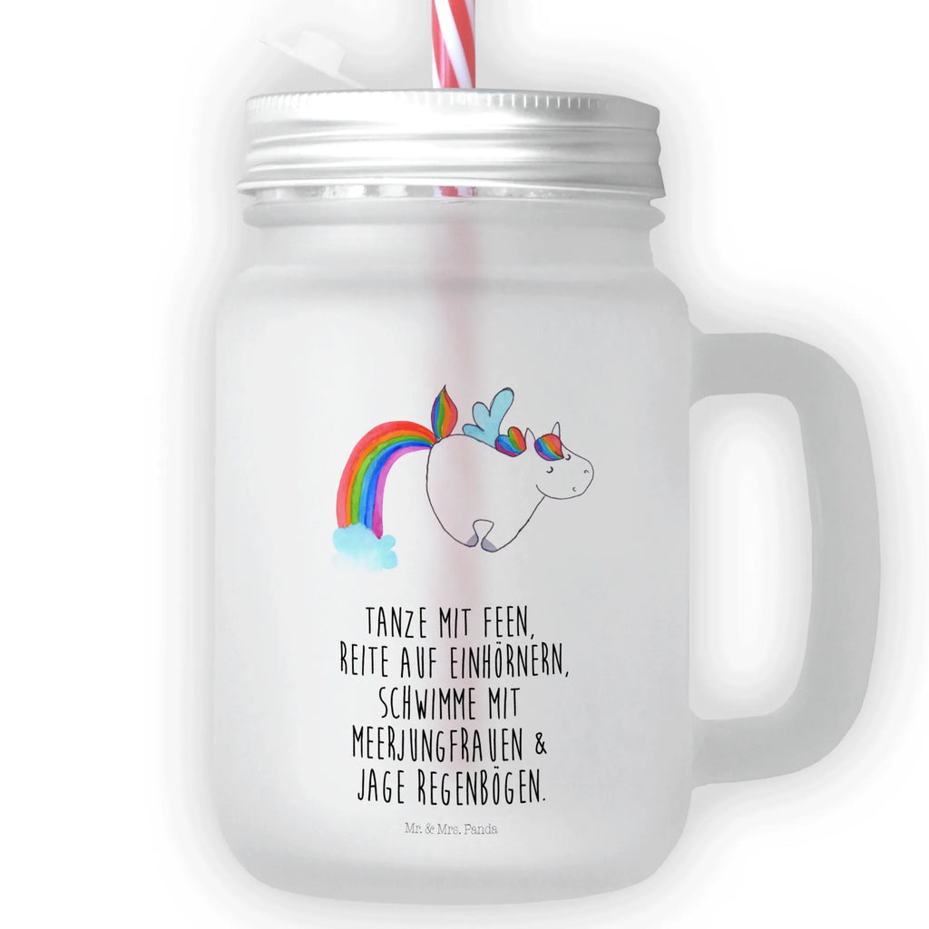 Mason jar drinking glass unicorn Pegasus glass, handle glass, Mason Jar, summer glass, cocktail glass, drinking glass, preserving glass, unicorn, unicorns, saying fun, glitter, unicorn love, pegasus, Unicorn, reality, playing, rainbow, growing up