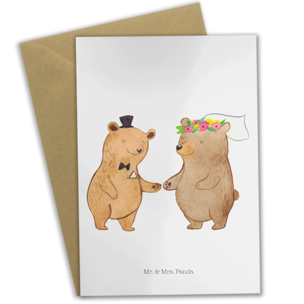 Kartka okolicznościowa Niedźwiedzie ślub Klappkarte, Grußkarte, Glückwunschkarte, Einladungskarte, Karte, Geburtstagskarte, Hochzeitskarte, Ansichtskarten, Hochzeit, Hochzeitsgeschenk, Ehe, Hochzeitsfeier, Trauung, Trauungsgeschenk, Verlobungsfeier, Verlobungsgeschenk, Hochzeitsgeschenkideen, Hochzeitsgeschenke für Brautpaar, Hochzeitstag, Geschenk zur Hochzeit