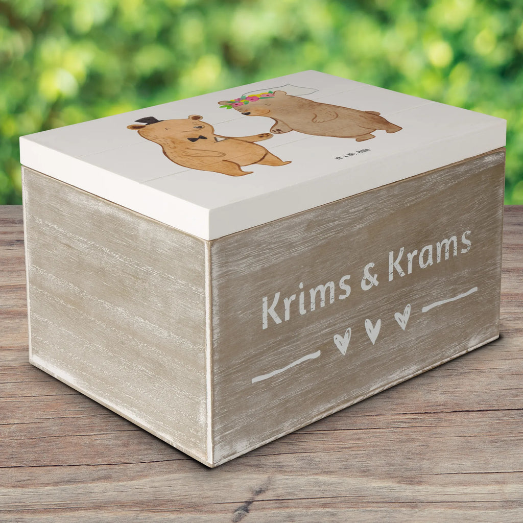 Holzkiste Bären Heirat Erinnerungsbox, Geschenkdose, Schatulle, Aufbewahrungsbox, Kiste, Geschenkbox, Schatzkiste, Truhe, XXL, Erinnerungskiste, Dekokiste, Holzkiste, Hochzeit, Hochzeitsgeschenk, Ehe, Hochzeitsfeier, Trauung, Trauungsgeschenk, Hochzeitskarte, Verlobungsfeier, Verlobungsgeschenk, Hochzeitsgeschenkideen, Hochzeitsgeschenke für Brautpaar, Geschenk zur Hochzeit, Hochzeitstag
