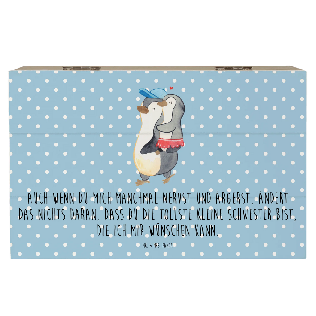 Holzkiste Pinguin Kleine Schwester Aufbewahrungsbox aus Holz, aufbewahrungstruhe, holztruhen, Holzkisten, aufbewahrungsboxen, Holzbox mit Deckel, truhe holz, holzkästchen, aufbewahrungskiste mit deckel, Aufbewahrungsbox, Schatulle, kiste holz, Box aus Holz, holzschachtel, Holzboxen, Holz Aufbewahrungsbox, Aufbewahrungskiste, aufbewahrungskisten, Holzkiste, Holztruhe, holzschatulle, Holzkiste mit Deckel, box holz, Aufbewahrungsbox Holz, Holzbox, Bruder, Schwester, Familie, Opa, Oma, Papa, Mama, Vatertag, Muttertag