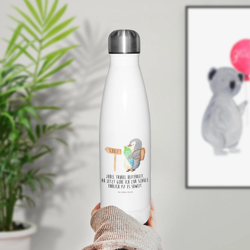 Insulated bottle Penguin School cone Edelstahlflasche, edelstahl wasserflasche, wanderflasche, Trinkgefäß, Wasserflasche, thermosflaschen, reiseflasche, edelstahl isolierflasche, thermo trinkflasche, Trinkflasche, Vakuumflasche, thermobottle, Edelstahl Trinkflasche, thermobehälter, Thermoflasche Edelstahl, isolierflaschen, flasche aus edelstahl, Getränkeflasche, Trinkbehälter, isolierbehälter, trinkflaschen, Thermos, Isolierflasche, Outdoorflasche, Thermosflasche, Thermoflasche, isolier trinkflasche, Trinkflasche Isoliert, metallflasche, Pinguin, 1. Klasse, Schulranzen, Erster Schultag, Schulanfänger, Einschulung, Geschenk Zur Einschulung
