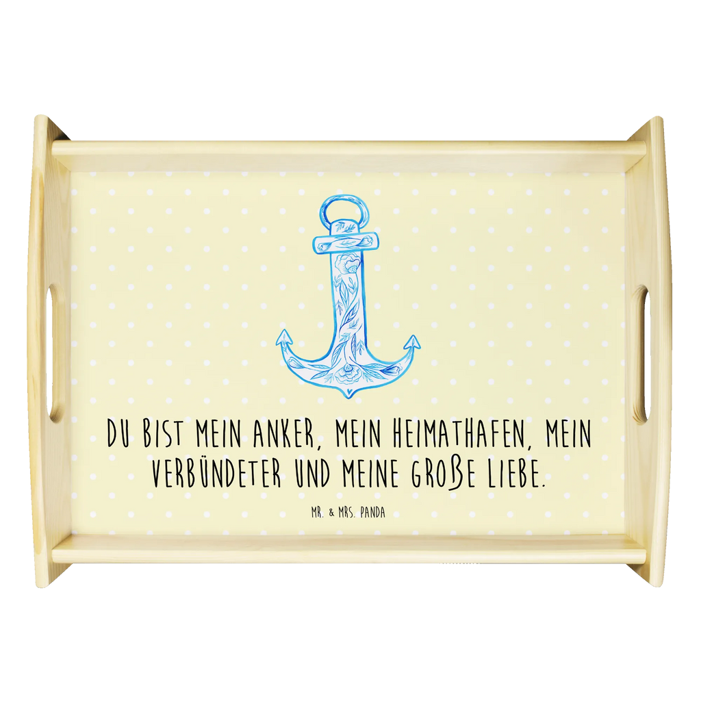 Serviertablett Anker Blau Holztablett, Frühstückstablett, Serviertablett, Küchentablett, Tablett, Dekotablett, Tiermotive, Gute Laune, lustige Sprüche, Tiere