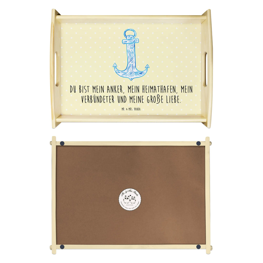 Serviertablett Anker Blau Holztablett, Frühstückstablett, Serviertablett, Küchentablett, Tablett, Dekotablett, Tiermotive, Gute Laune, lustige Sprüche, Tiere