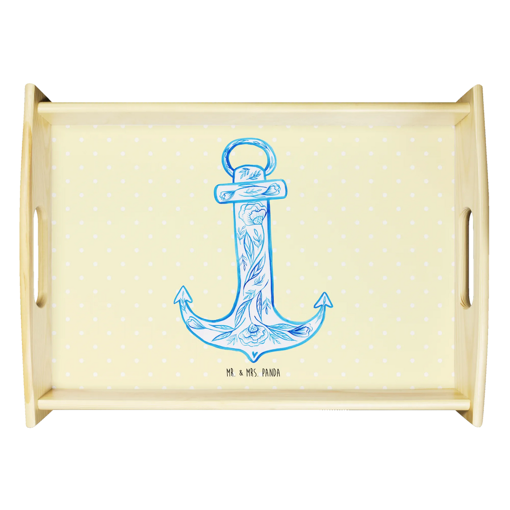 Serviertablett Anker Blau Holztablett, Frühstückstablett, Serviertablett, Küchentablett, Tablett, Dekotablett, Tiermotive, Gute Laune, lustige Sprüche, Tiere