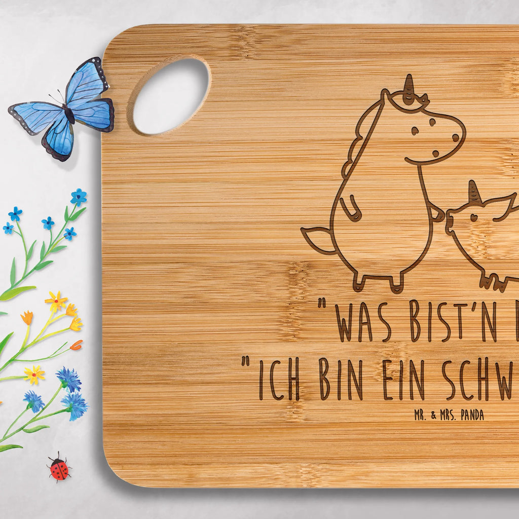 Bamboo chopping board unicorn Pig Brett, Schneidebrett, Holzbrett, Holzbrettchen, Hackbrett, Frühstücksbrett, Küchenbrett, Servierbrett, Einhorn, Einhörner, Einhorn Deko, Unicorn, Schwein, Freundin, Schweinhorn, Freundschaft, Schweinchen