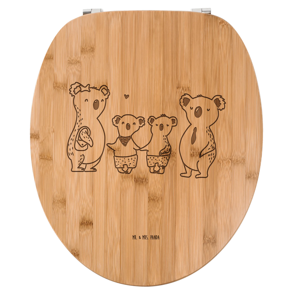 Deska sedesowa Rodzina koali dwa Rodzina, Dzień Ojca, Dzień Matki, brat, siostra, mama, tata, babcia, dziadek