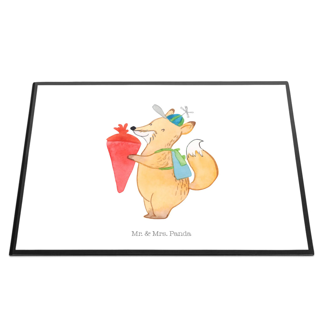 Schreibtischunterlage Fuchs Schulkind Büroartikel, Schreibunterlage, Schreibwaren, Schreibtischunterlage Groß, Schreibtisch Unterlagen, Schreibtischauflage, Bürobedarf, Tiermotive, Gute Laune, lustige Sprüche, Tiere