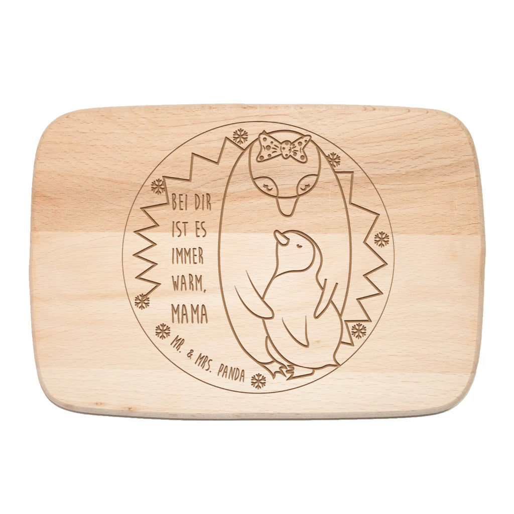 Śniadaniowa deska Mama pingwina Rodzina, Dzień Ojca, Dzień Matki, brat, siostra, mama, tata, babcia, dziadek