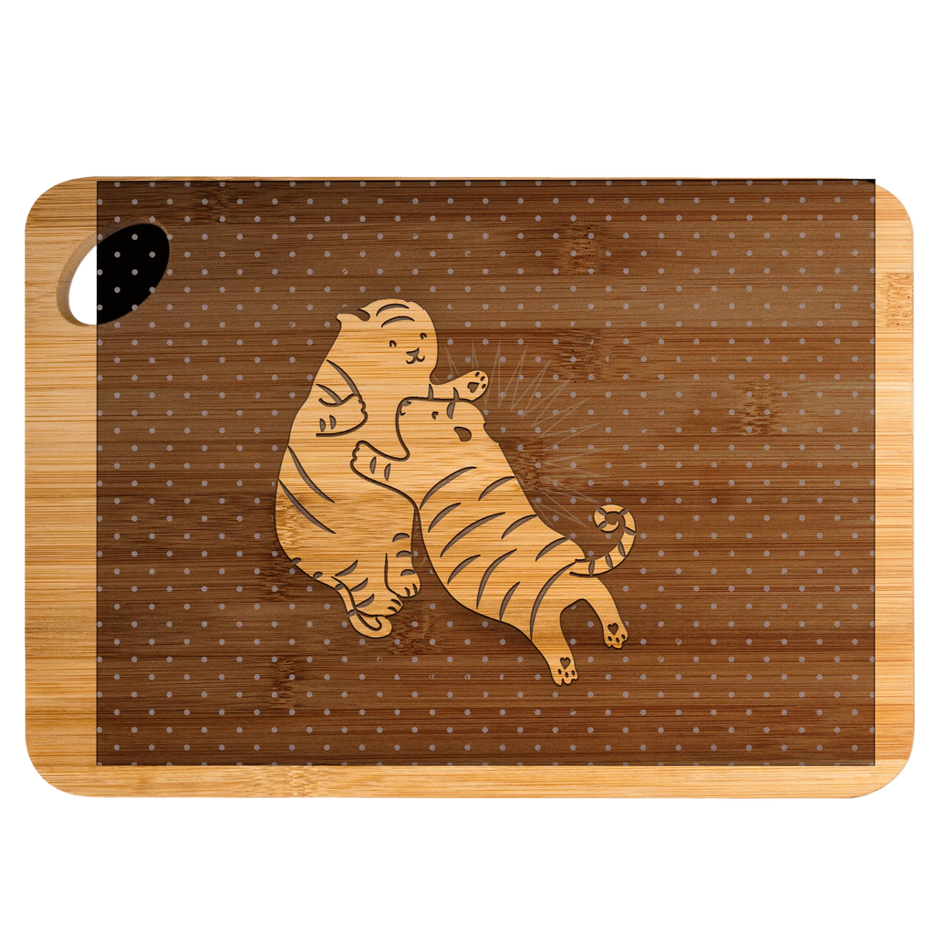 Holzbrett Tiger Geschwisterliebe Holzbrett, Holzbrettchen, Hackbrett, Schneidebrett, Küchenbrett, Servierbrett, Frühstücksbrett, Brett, Familie, Vatertag, Muttertag, Bruder, Schwester, Mama, Papa, Oma, Opa, Geburtstag, Tiger, Geschwister, Weihnachten, Geschenk